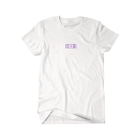(G)I-DLE Logo T-Shirt III White Front